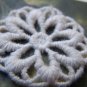 10 pcs Beige Floral Round Cotton Lace Doily A4845