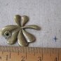 10 pcs Antique Bronze Four-Leaf Clover Lucky Flower Charms A4654