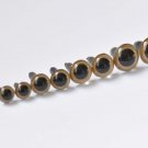 10 pcs High Quality Brown Round Toy Animal Eyes 12mm-No.10143