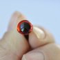 10 pcs Red Amigurumi Plastic Rabbit Eyes Come With Washers 6mm-No.10238