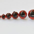 10 pcs Red Amigurumi Plastic Rabbit Eyes Come With Washers 7.5mm-No.10239
