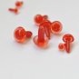 10 pcs Red Plastic Rabbit Toy Eyes 4.5mm-No.10231