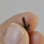 10 pcs Small Brown Toy Animal Round Eyes 5.5mm