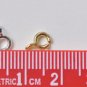 10 pcs Sterling Silver Spring Ring Clasps Silver/Platinum/Gold/Rose Gold Platinum
