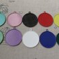 10 pcs Spray Paint Round Cameo Base Settings  A6238 Turquoise Green