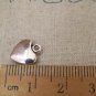 50 pcs of Antique Silver Lovely Heart Charms 10x12mm A5167