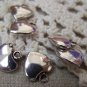 50 pcs of Antique Silver Lovely Heart Charms 10x12mm A5167