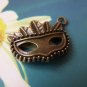 20 pcs Antique Bronze Halloween Chief Mask Charms A4517