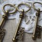 10 pcs Antique Bronze Hope Key Charms Pendants A200