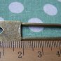 6 pcs of Antique Bronze Long Lock Charms Pendants 15x51mm A2986