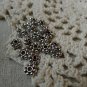 100 pcs Antique Silver Daisy Spacer Beads 5mm A5628