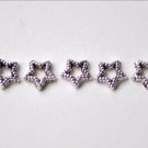 100 pcs Antique Silver Tiny Star Spacer Bead Caps 4.8mm A7944