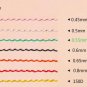 150D Flat Wax Cord Polyester Thread For Leather Craft -240 meters 8