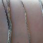 16ft (5m) Platinum Flat Snake Chain Cobra Chain 0.5mm A2943