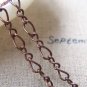 16ft (5m) of Antique Copper Brass Figure 8 Infinity Link Chain  A3034