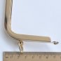 18 x 7.5cm ( 7"" x 3"" ) Light Gold Purse Frame Handle Purse Frame With Screws