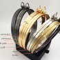 18cm ( 7"") Box Purse Frame Clutch Bag Glue-In Purse Frame Various Color Matte Gold