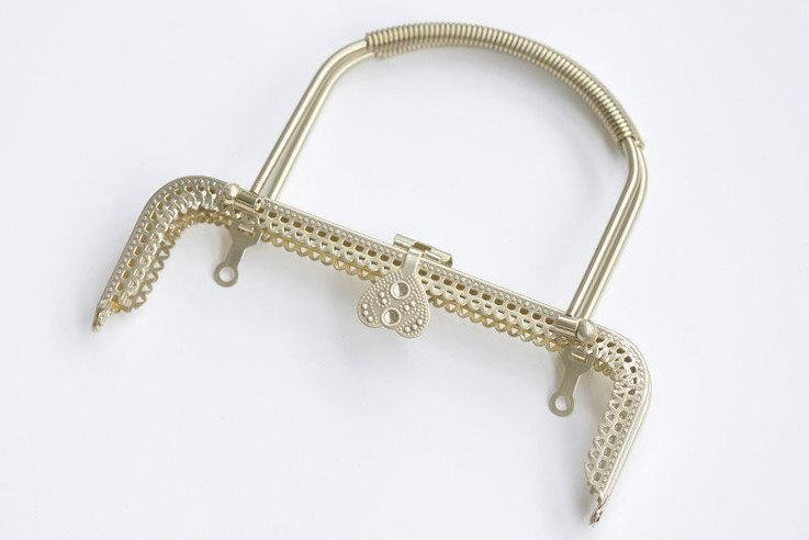 18cm ( 7"") Retro Purse Frame Sewing Handle Purse Frame 