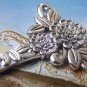 2 pcs Antique Silver Round Flower Bookmarks 131mm A4922