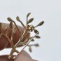 2 pcs Matte Gold Tree Shawl Kilt Pin Brooch Safety Pin A5929