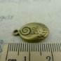 10 pcs Antique Bronze Be Kind Spiral Oval Charms Double Sided  A5968