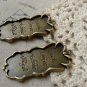 10 pcs Antique Bronze Rectangle Pendants Charms A6168
