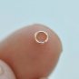 20 pcs 925 Solid Sterling Silver Closed Soldered Jump Rings Size 3mm/3.5mm/4mm/5mm Sterling Silver /