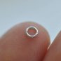 20 pcs 925 Solid Sterling Silver Closed Soldered Jump Rings Size 3mm/3.5mm/4mm/5mm Polished 925 Silv