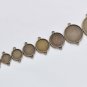 20 pcs Antique Bronze Double Sided Cameo Base Setting Tray Connector 20mm A7802