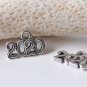 30 pcs Antique Silver New Year 2019 2020 Charms 10x13mm 30 pcs 2019 A1630