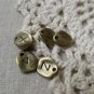 Irregular Alphabet Letter Antique Bronze Charms Set of 50 50 pcs Letter T