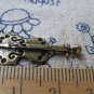 10 pcs Antique Bronze Cello Violin Charms NO HOLE A1711