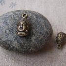 20 pcs Antique Bronze 3D Buddha Head Charms  Double Sided A1007
