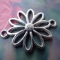 20 pcs Antique Silver Daisy Flower Connector Charms A7597