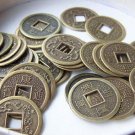 50 pcs Antique Bronze Traditional Chinese Qing Dynasty Coin Charms A532