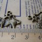 10 pcs Antique Bronze Leo Lion Constellation Charms 20x24mm A628