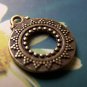 10 pcs Antique Bronze Round Circle Rings  A433