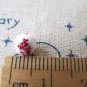 20 pcs Hand Painted Lovely Red Flower Ceramic Beads 6mm A567