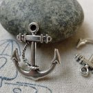 20 pcs of Antique Silver Anchor Charms Pendant 20x23mm A6523
