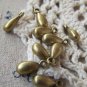 50 pcs of Antique Bronze 3D Drop Charms 5x12mm A5395