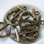 Anchor Charms Antique Bronze 15x23mm Set of 20 pcs A5765