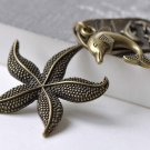 Antique Bronze Ocean Creature Kit Charms Pendants Set of 5 A7961