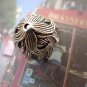 20 pcs of Antique Silver Filigree Bead Caps 10x15mm A7423