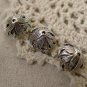 20 pcs of Antique Silver Filigree Bead Caps 10x15mm A7423