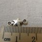 Antiqued Silver Star Connector Charms 7x15mm Set of 50  A6457