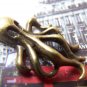 Octopus Pendants Antique Bronze 3D Charms 18x33mm Set of 10 A1993