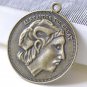 10 pcs Alexander The Great Coin Pendants Charms Antique Bronze