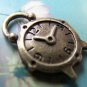 10 pcs Antique Bronze Alarming Heart Clock Charms A478
