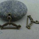 10 pcs Antique Bronze Clothes Hanger Charms  16x23mm A1681