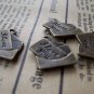 10 pcs Antique Bronze Love Letter Mail Envelope Charms A2007
